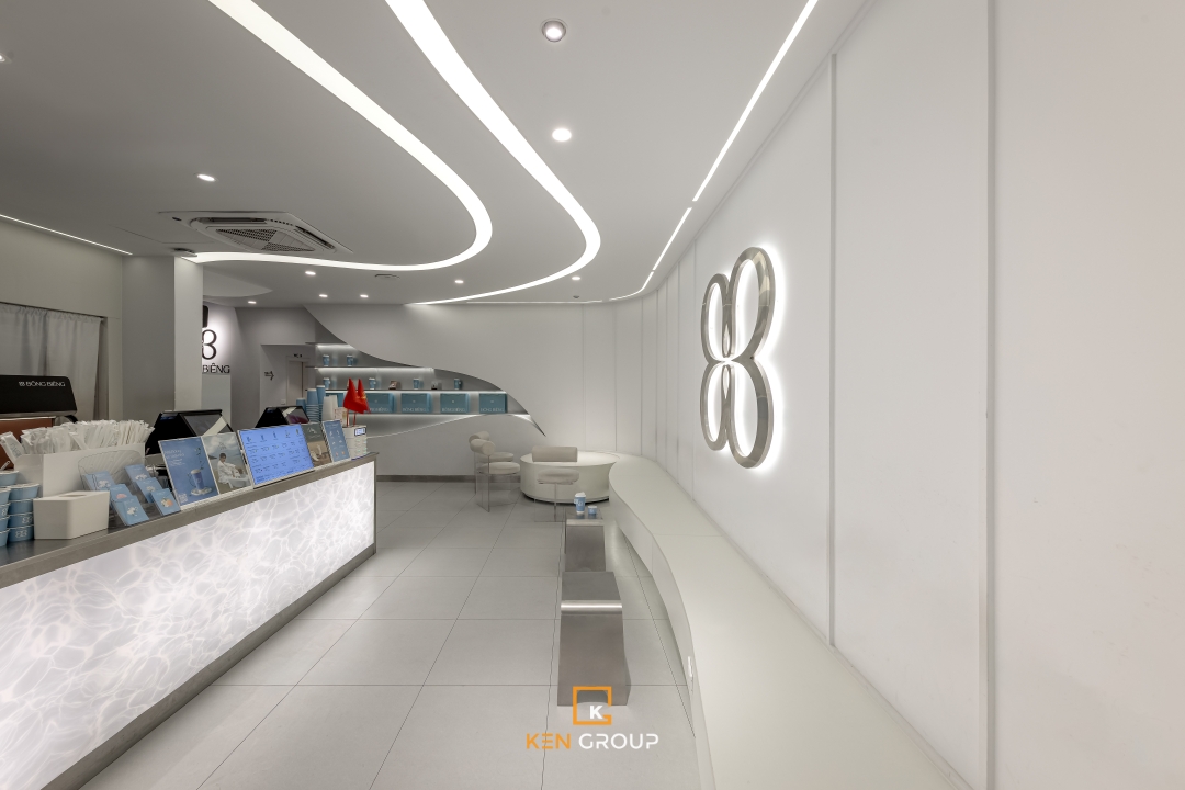 Thi công quán cafe Bông Biêng tại Đội Cấn